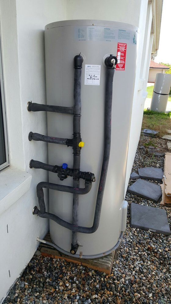 Brand New Hot water system installation