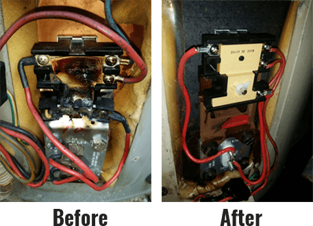 Hot Water system Element repair